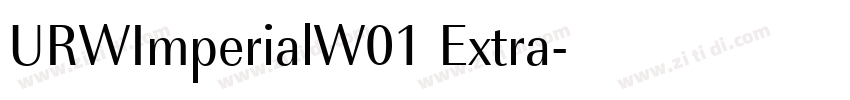 URWImperialW01 Extra字体转换 URWImperialW01 Extra字体转换